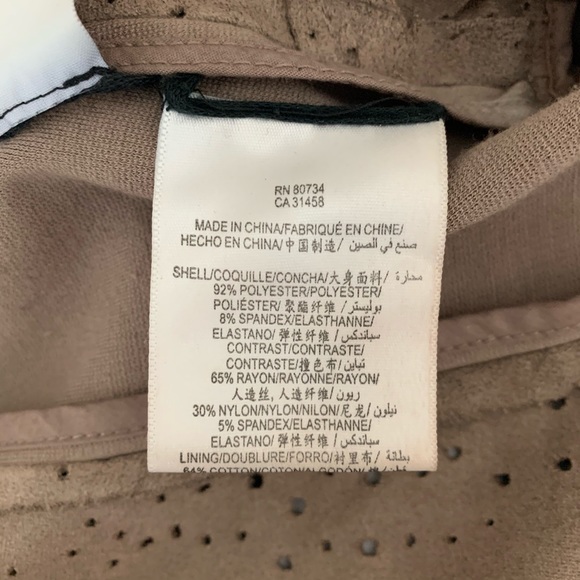 BCBGMAXAZRIA Bri Perforated Faux Suede Jacket - Picture 6 of 8